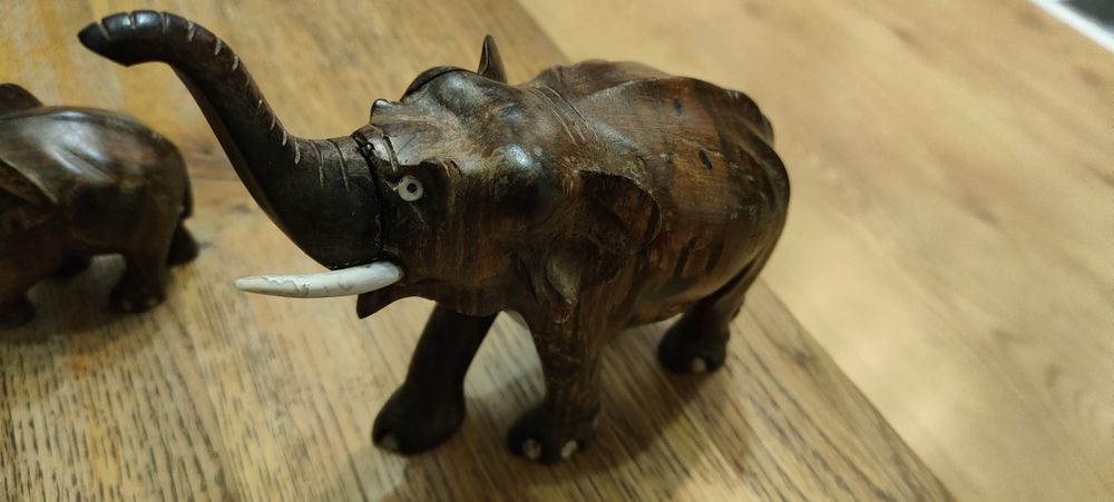 Hebanowe słoniki 4szt, 792g