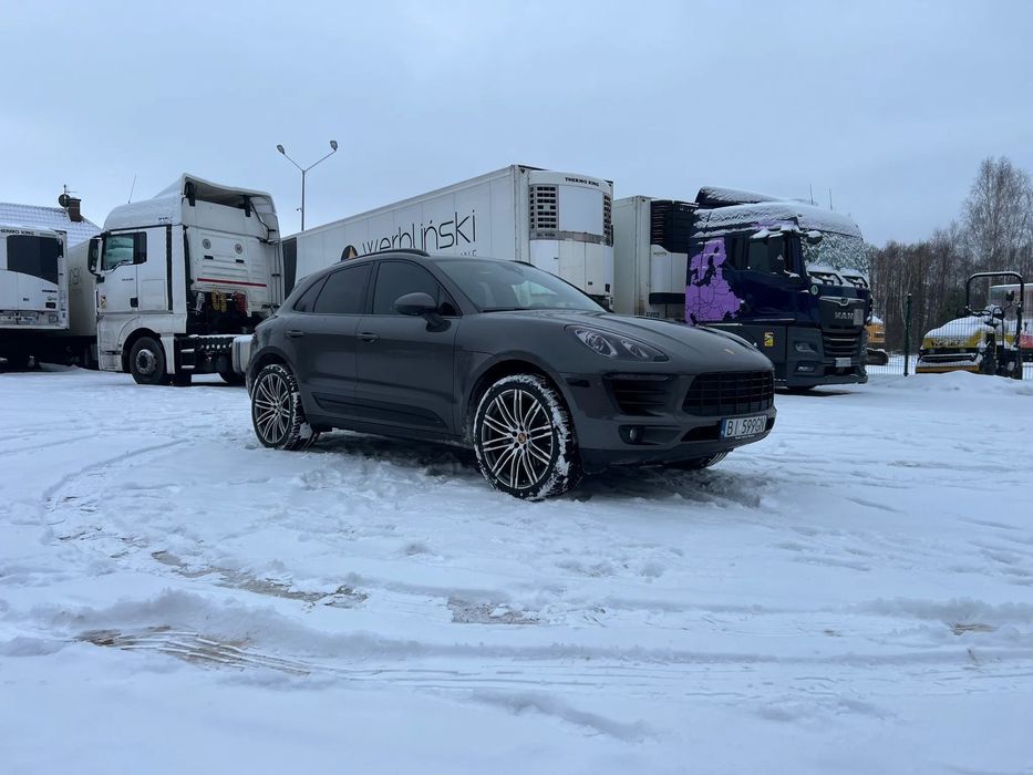Porsche Macan Idealny Full Kamera Led PDC Łopatki Panorama 21 Kute felgi