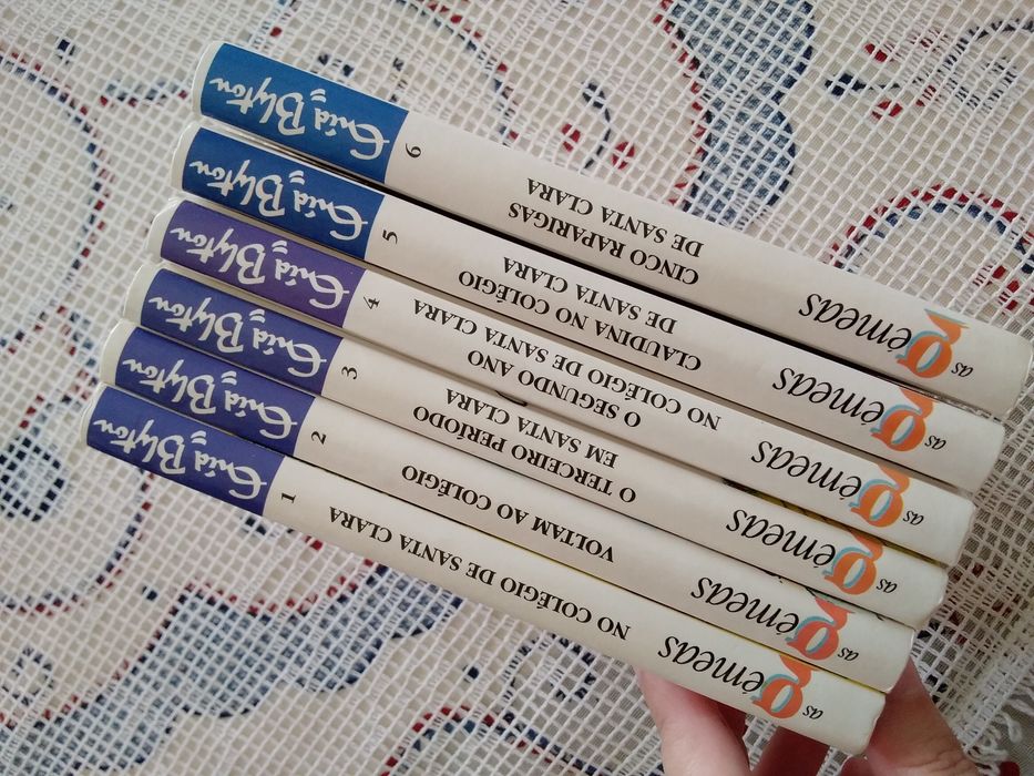 Livros coleção Círculo de Leitores As Gémeas Enid Blyton de 1997