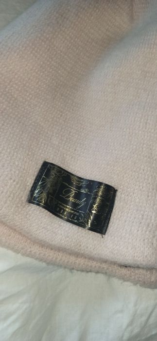 Czapka zimowa pudrowy róż beauty mohito one size