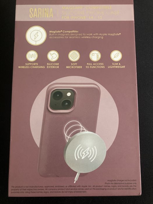 Чехол SARINA для IPHONE 14/13 с функцией MAGSAFE