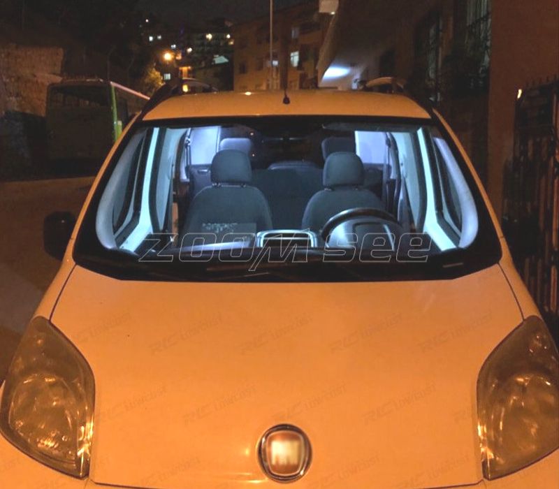 KIT COMPLETO 5 LAMPADAS LED INTERIOR FIAT FIORINO 07-12