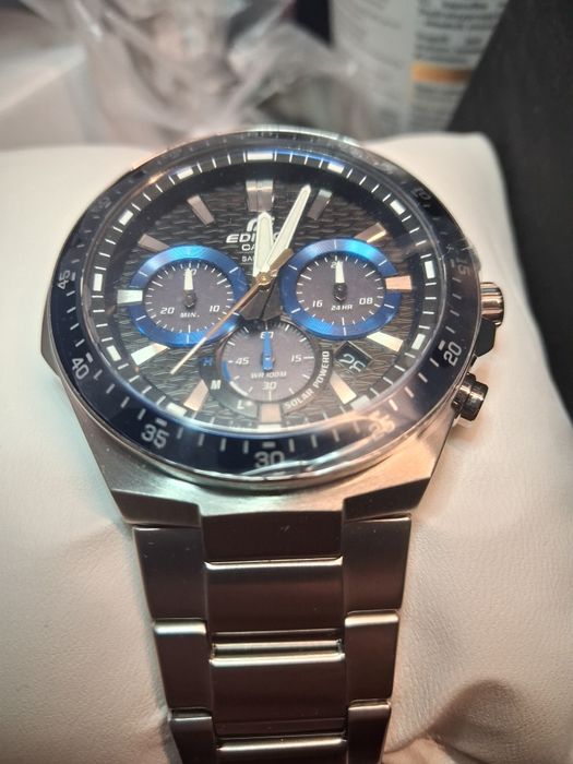 Nowy Casio Edifice EFS-S600D-1A2VUEF solar szafir