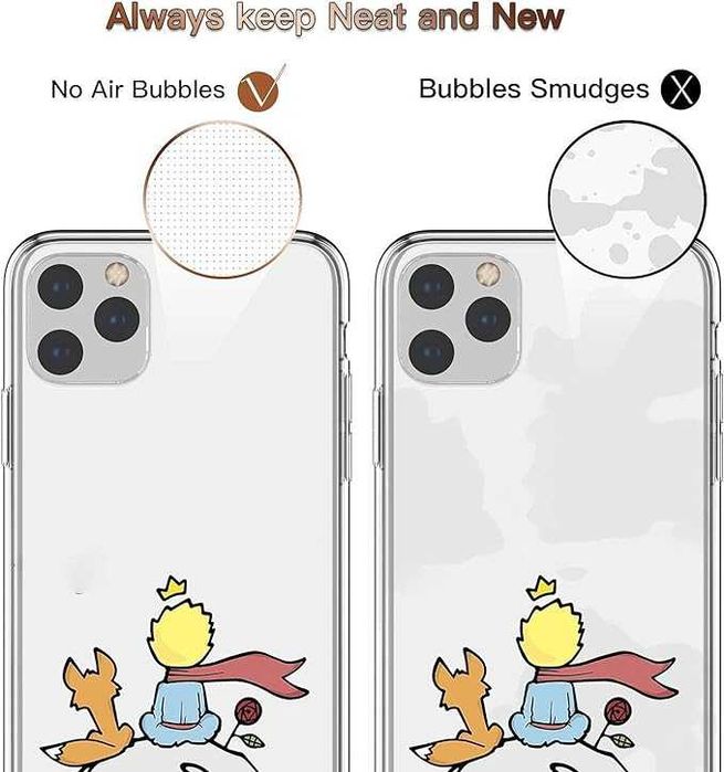 Silikonowe przezroczyste etui Oihxse iPhone 11 Pro 5,8"