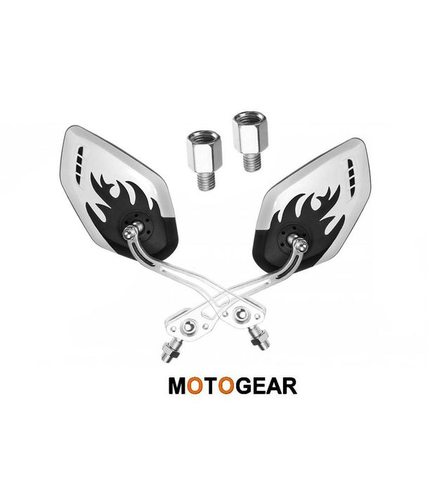 NOWE ! LUSTERKA Lusterko KOMPLET 2szt na rower, motocykl skuter M8 M10