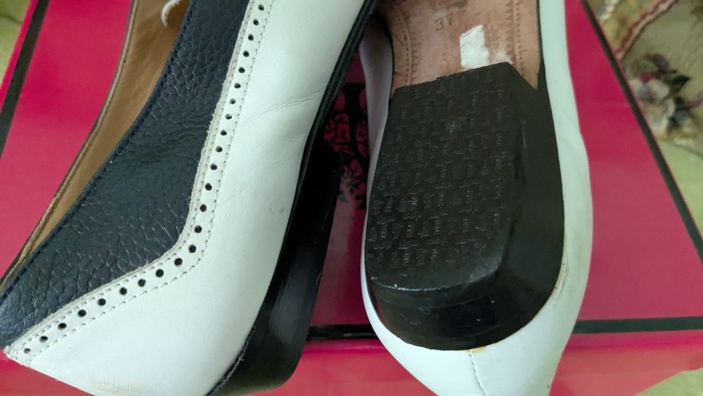 Туфли Италия полностью кожаные , размер 37.5