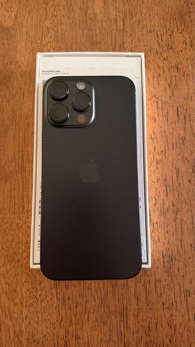Iphone 16 Pro Max 256gb Titanium Black