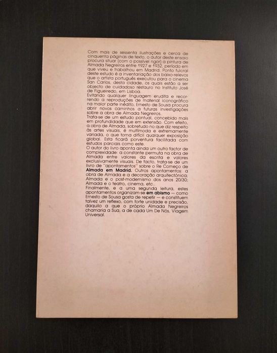 Ernesto de Sousa - Re começar - Almada em Madrid