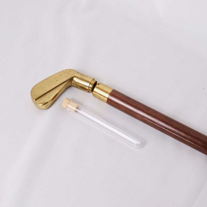 Bengala "Taco de golfe" com compartimento oculto