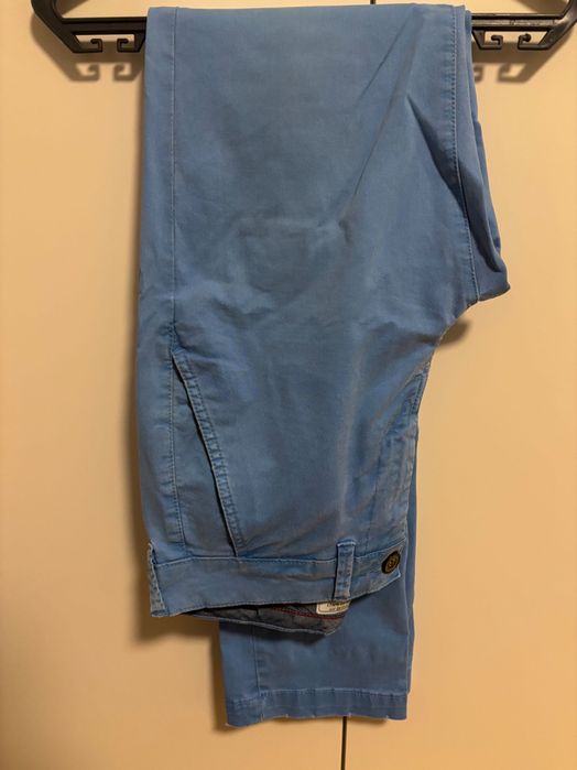 Calça chino azul Pepe Jeans London