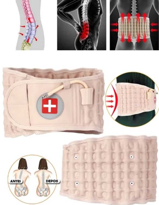 cinta insuflavel para coluna vertebral medula espinhal ciatica hernias