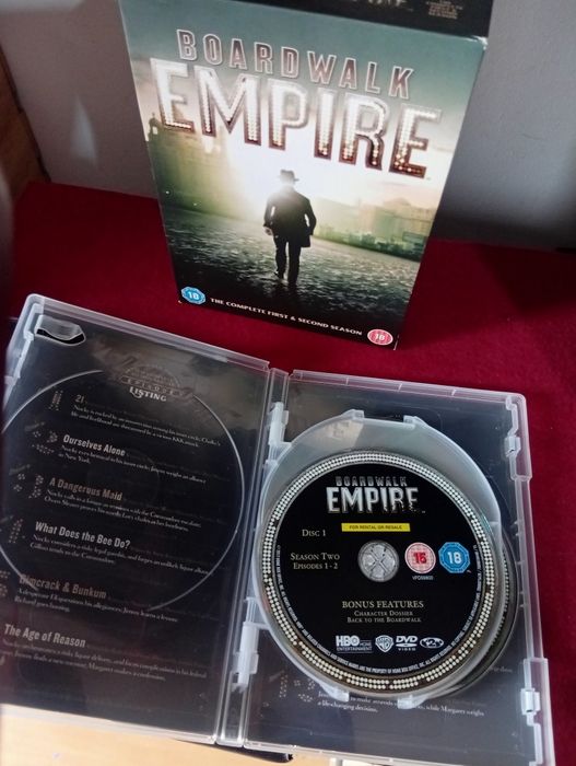 Dvd box boardwalk Empire season 1 e 2