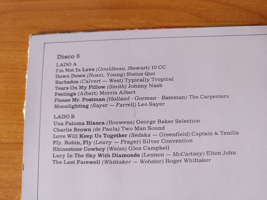 Discos de vinil como novos