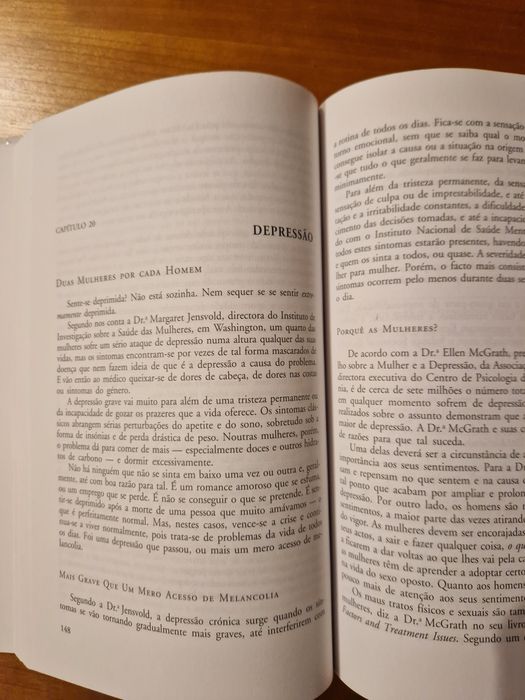 "Grande Enciclopédia da Saúde Física e Emocional da Mulher".