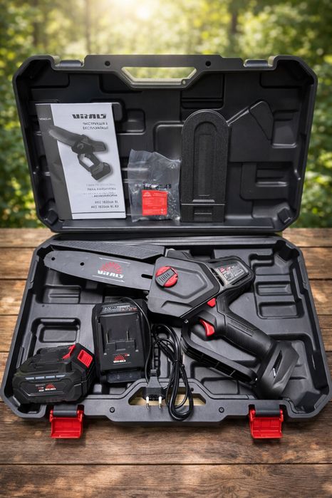 Акумуляторна пила Vitals Professional AKZ 1820ak BL/ акб 4А/г та ЗП/ Гарантія 5років