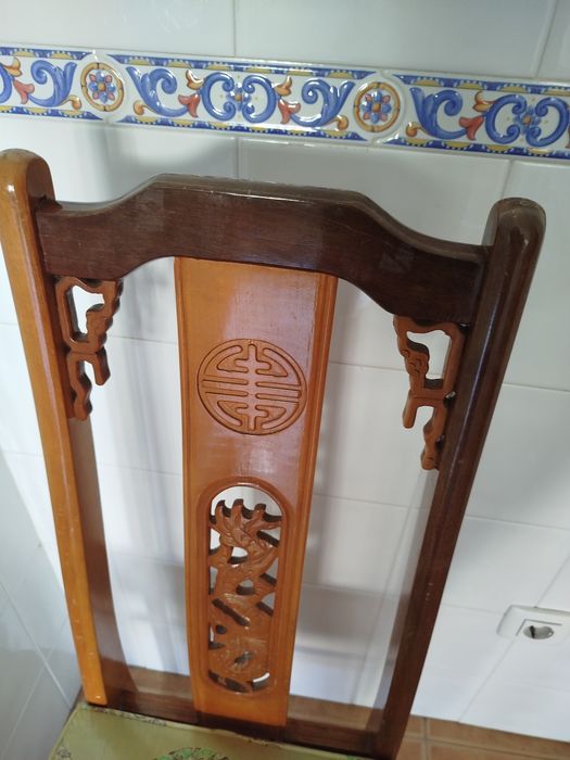Cadeira chinesa antiga