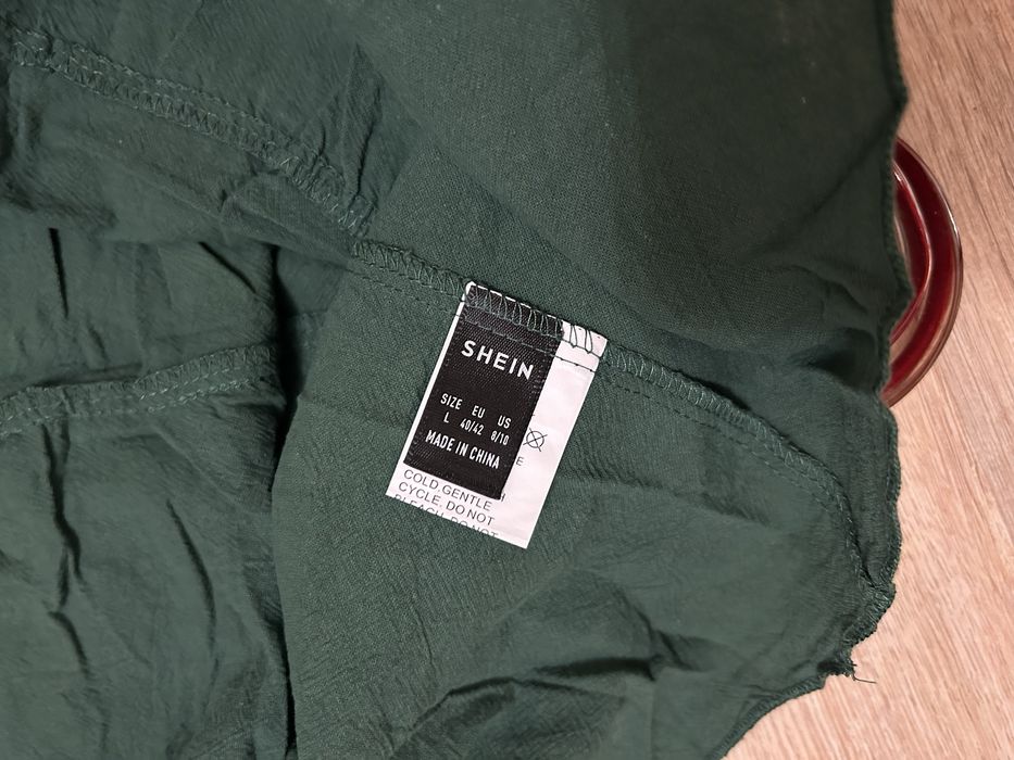 Плаття зелене shein