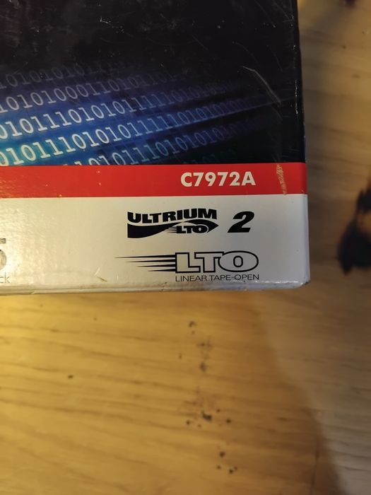 HP LTO-2 Ultrium 5x 400GB C7972A kaseta nośnik danych awaryjny