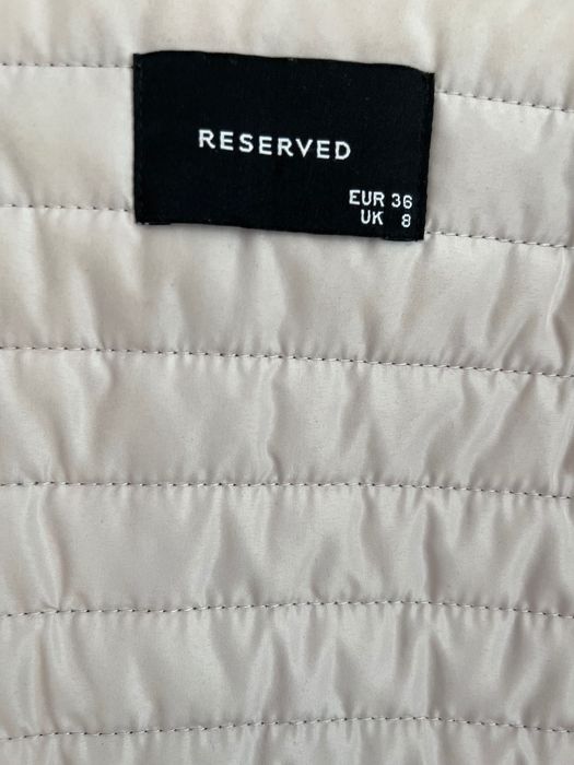 płaszcz Reserved lekko pikowany jak nowy