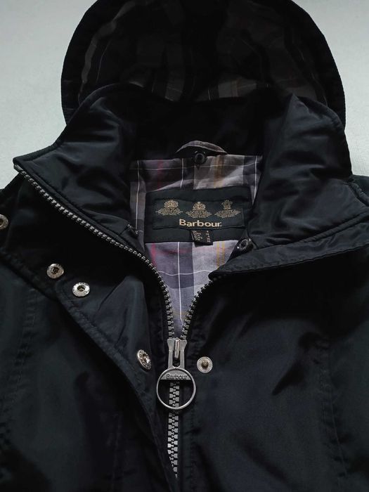 Barbour International Outlaw Womens Waterproof Nylon Jacket Black