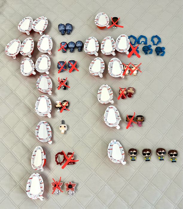 фігурки stranger things Стів Дастін Од Демогоргон Векна Макс Еріка