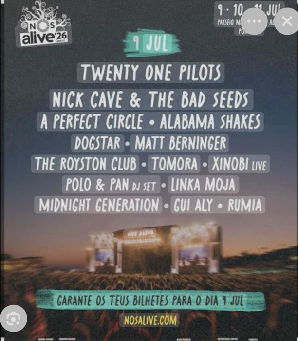 Nos Alive dia 9