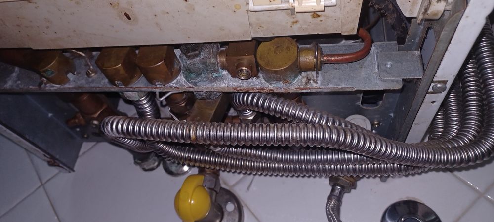 Caldeira Vaillant a funcionar