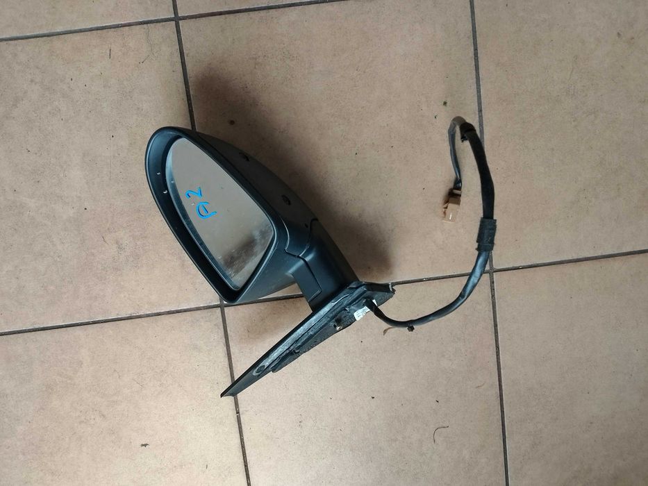 AUDI A2 lusterko prawe czarny mat