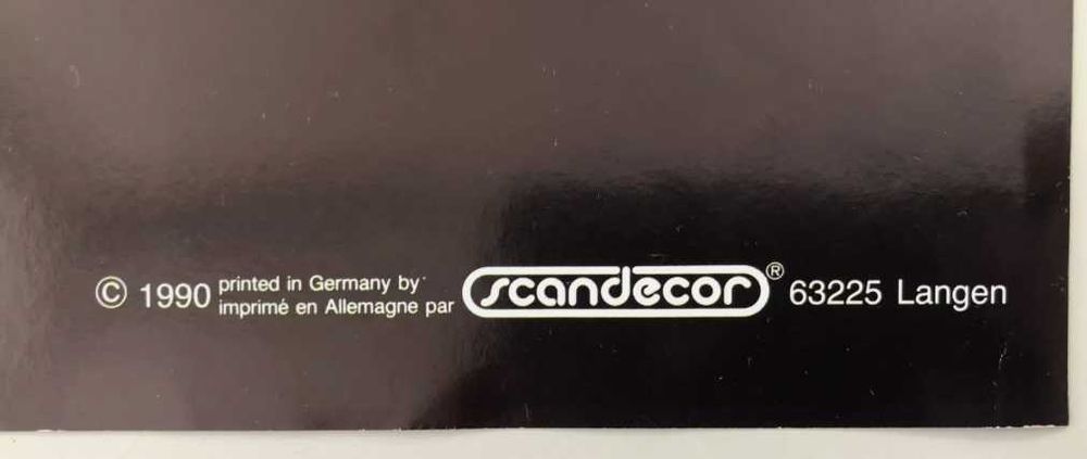 Póster Ferrari F40 (1990) – 98cm x 68cm