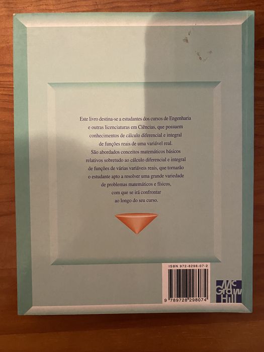 Livro Cálculo com funções de várias Variáveis