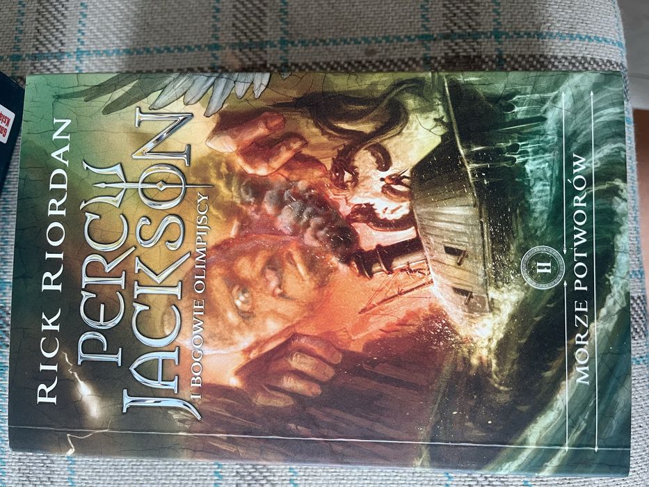 3 książki z serii Percy Jackson