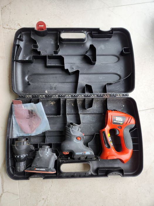 Black Decker zestaw elektronarzędzi 4w1 Fire Storm 12V