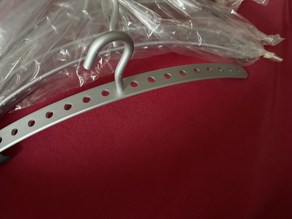 Wieszaki - ramiączka aluminiowe włoskie super