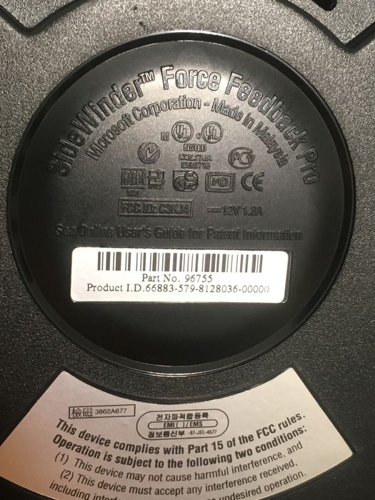 Joystick Pro Microsoft with Force Feedback64586136215297122