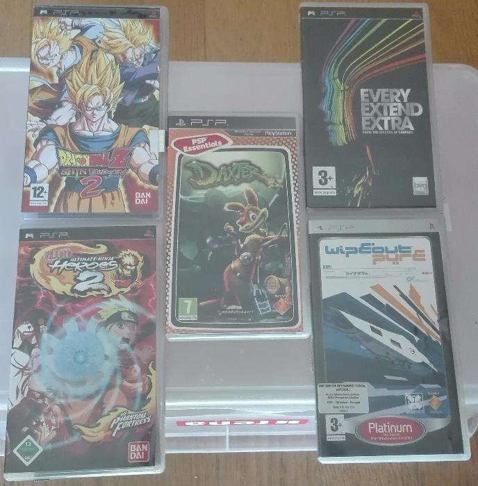 PSP Jogos Filmes Acessórios