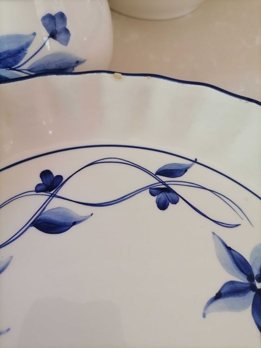 Conjunto chá pintado a mão