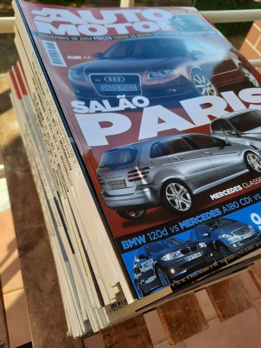Revistas antigas "Auto Motor" - lote ou individual