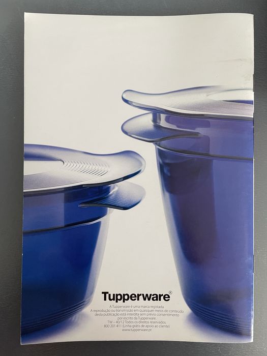 Livros de receitas Tupperware