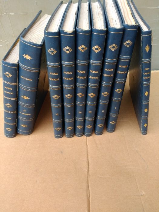 Enciclopédia dos pais modernos - 9 volumes - Bertrand
