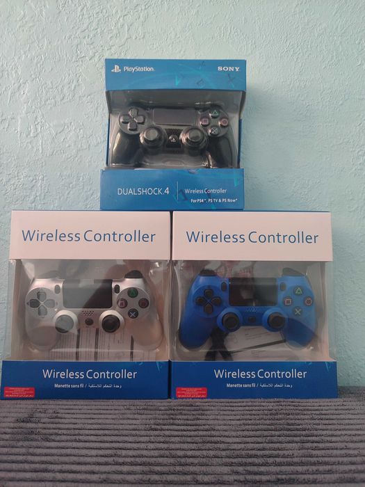 Джойстик DualShock 4 для Sony PS4 V2 (Синій) Bluetooth New дешево!