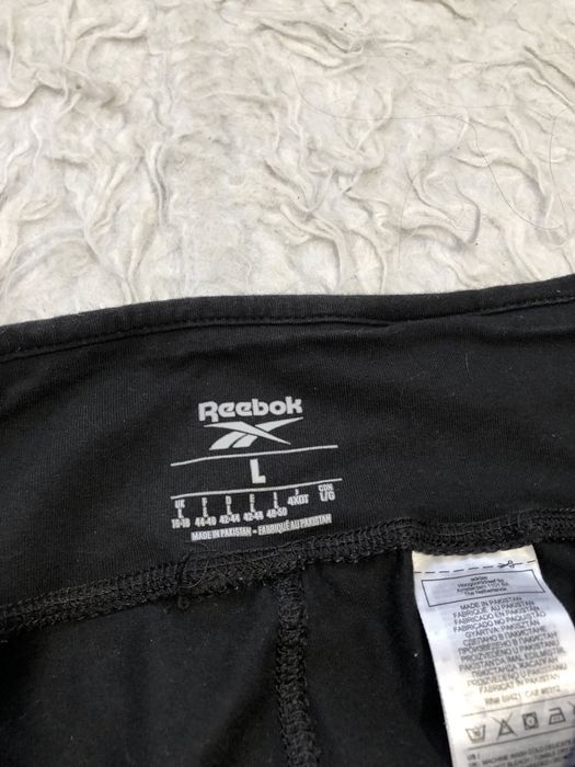 Spodnie dresy legginsy Reebok rozmiar L czarne