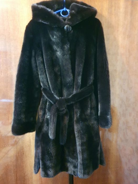 Норковая шуба из Канадской норки.