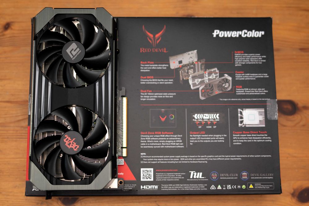 PowerColor Radeon RX 6600 XT Red Devil 8GB | 100% Sprawna | Stan Idealny