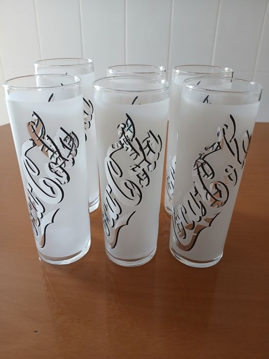 Copos de Vidro da "Coca-cola"