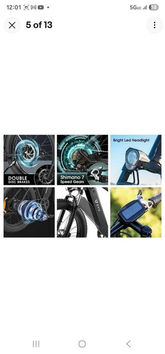 DYU KING. Електровелосипед. 750W