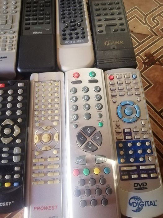 Пульты для различной техники Yamaha Funai