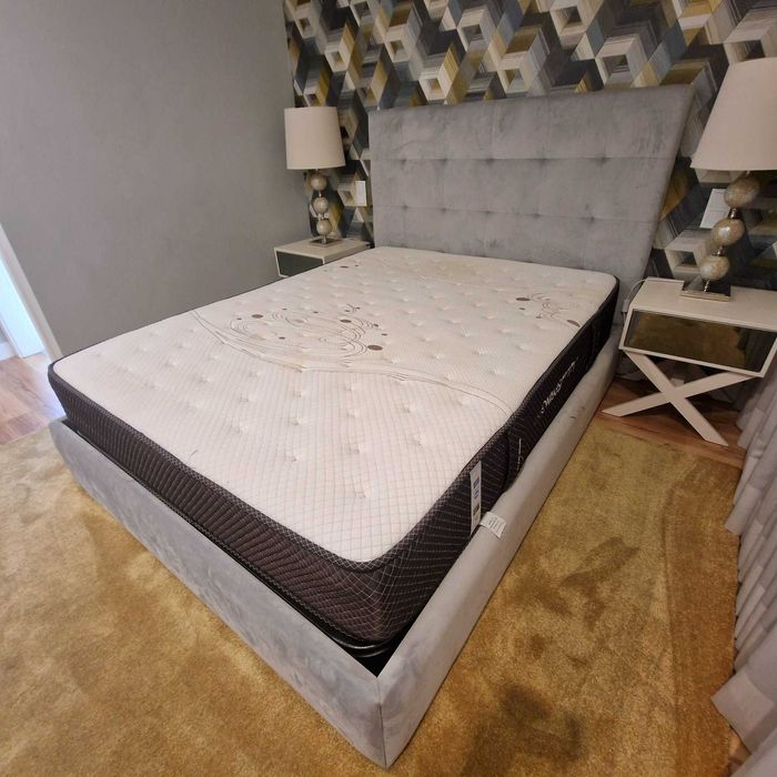 Camas De Casal Estofadas Top Luxo 199€ Disp Em Várias Cores! 190x140m!