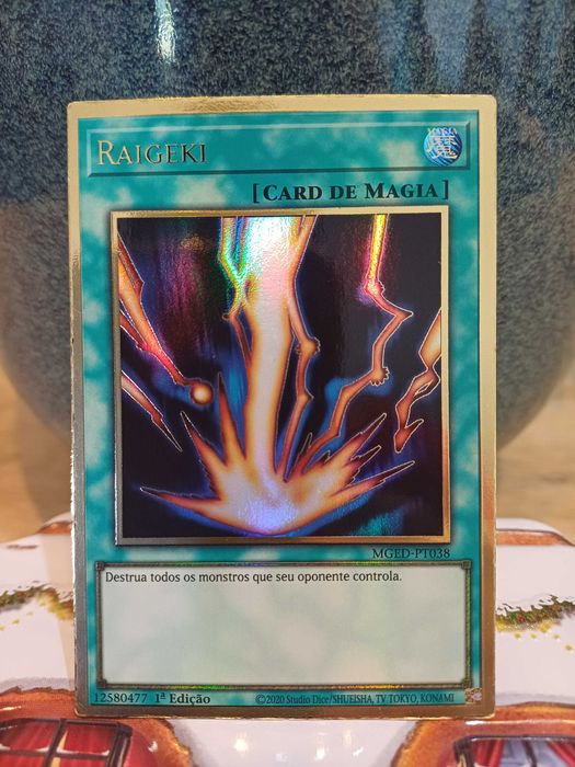 Carta Yu-Gi-Oh! -Raigeki - 1ª Edição