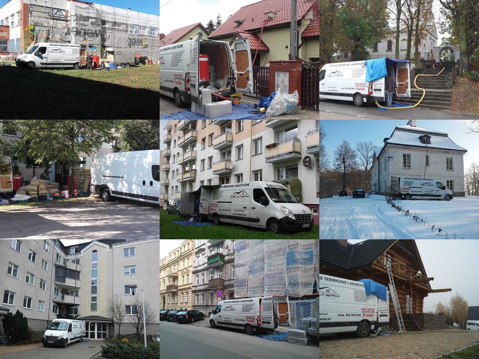 Stropodach, strop Wełna mineralna Celuloza wdmuchiwana. Docieplenie