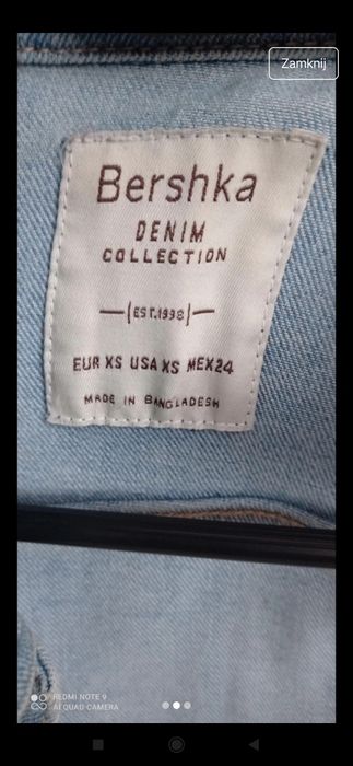 Kurtka Bershka xs